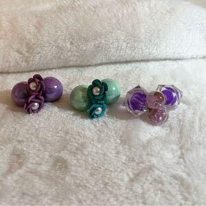 Set of 3 Pairs of Earrings